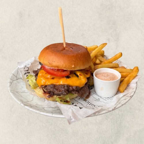 Smash bacon burger 